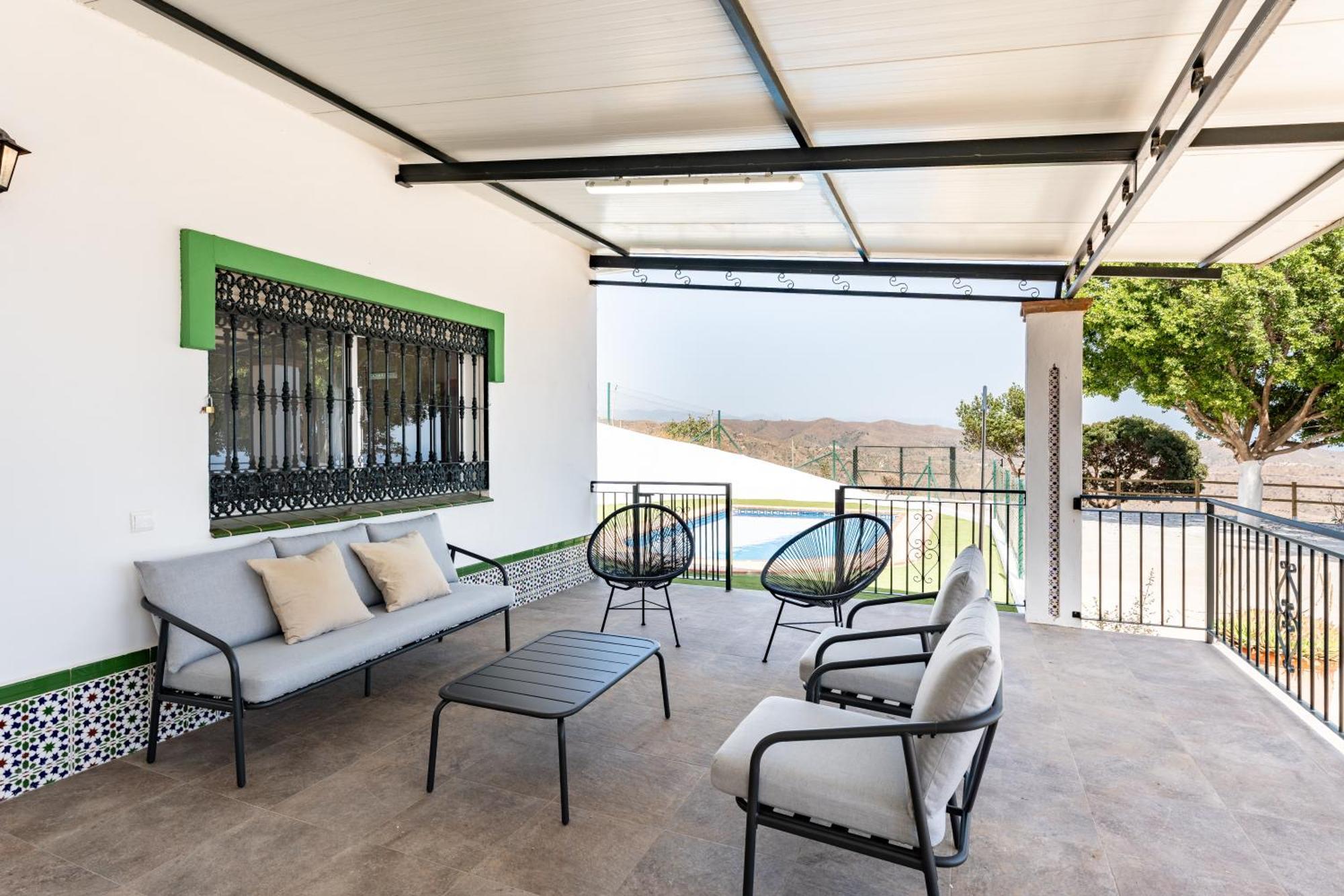 Villa Cortijo Ariza Sea Views Málaga Esterno foto