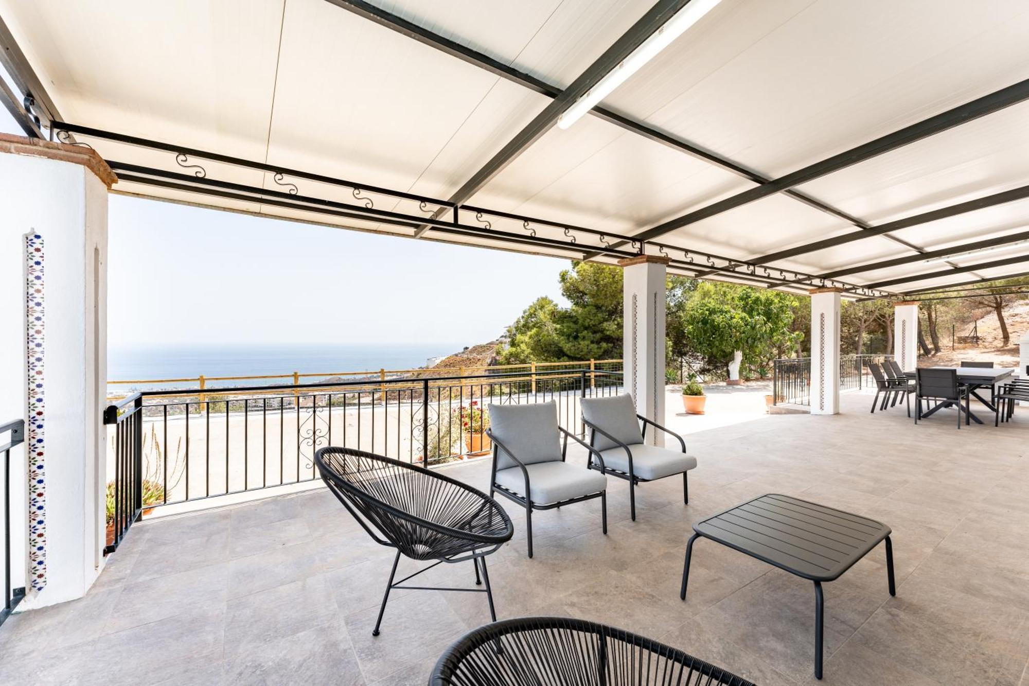 Villa Cortijo Ariza Sea Views Málaga Esterno foto