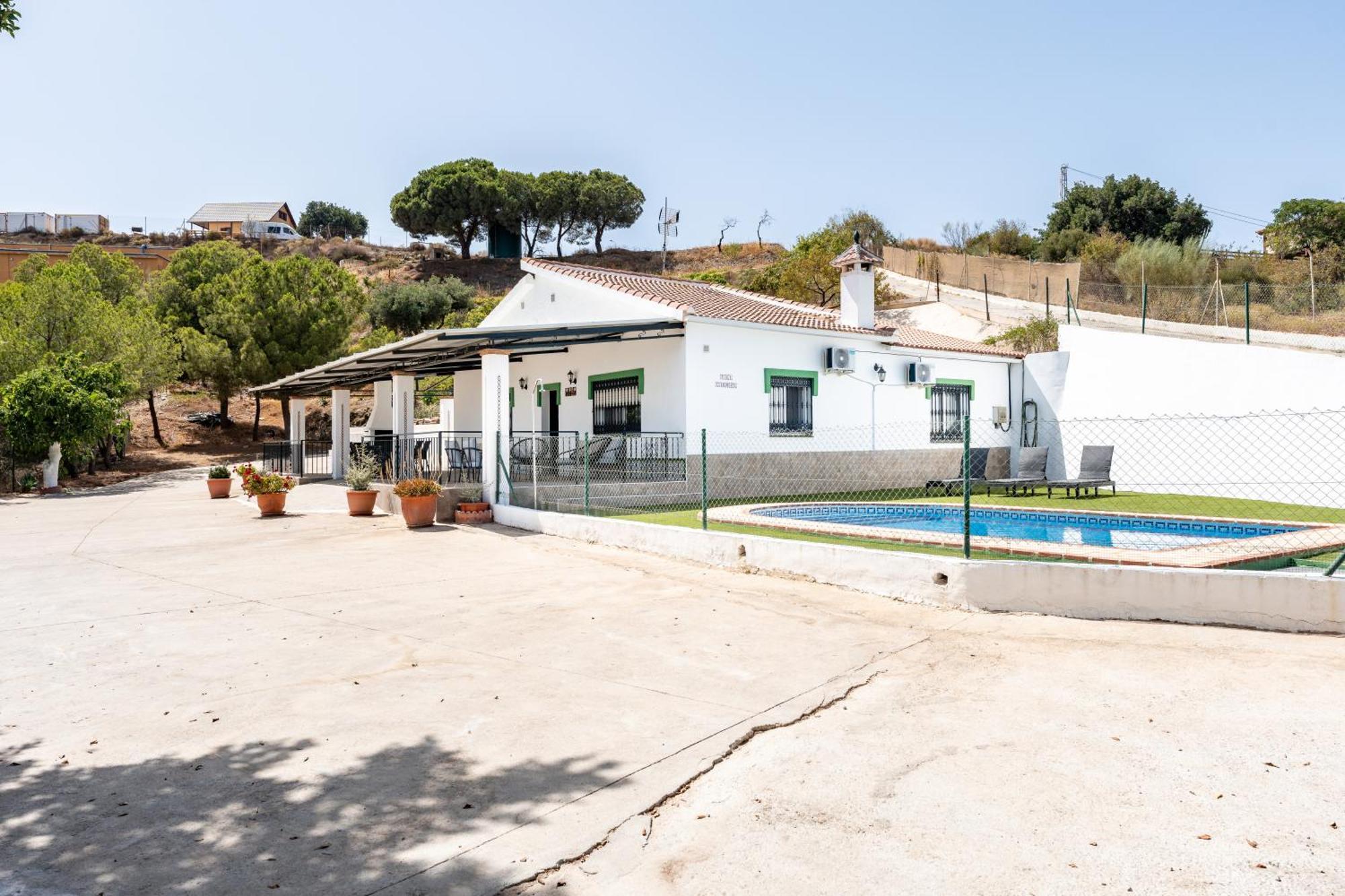 Villa Cortijo Ariza Sea Views Málaga Esterno foto