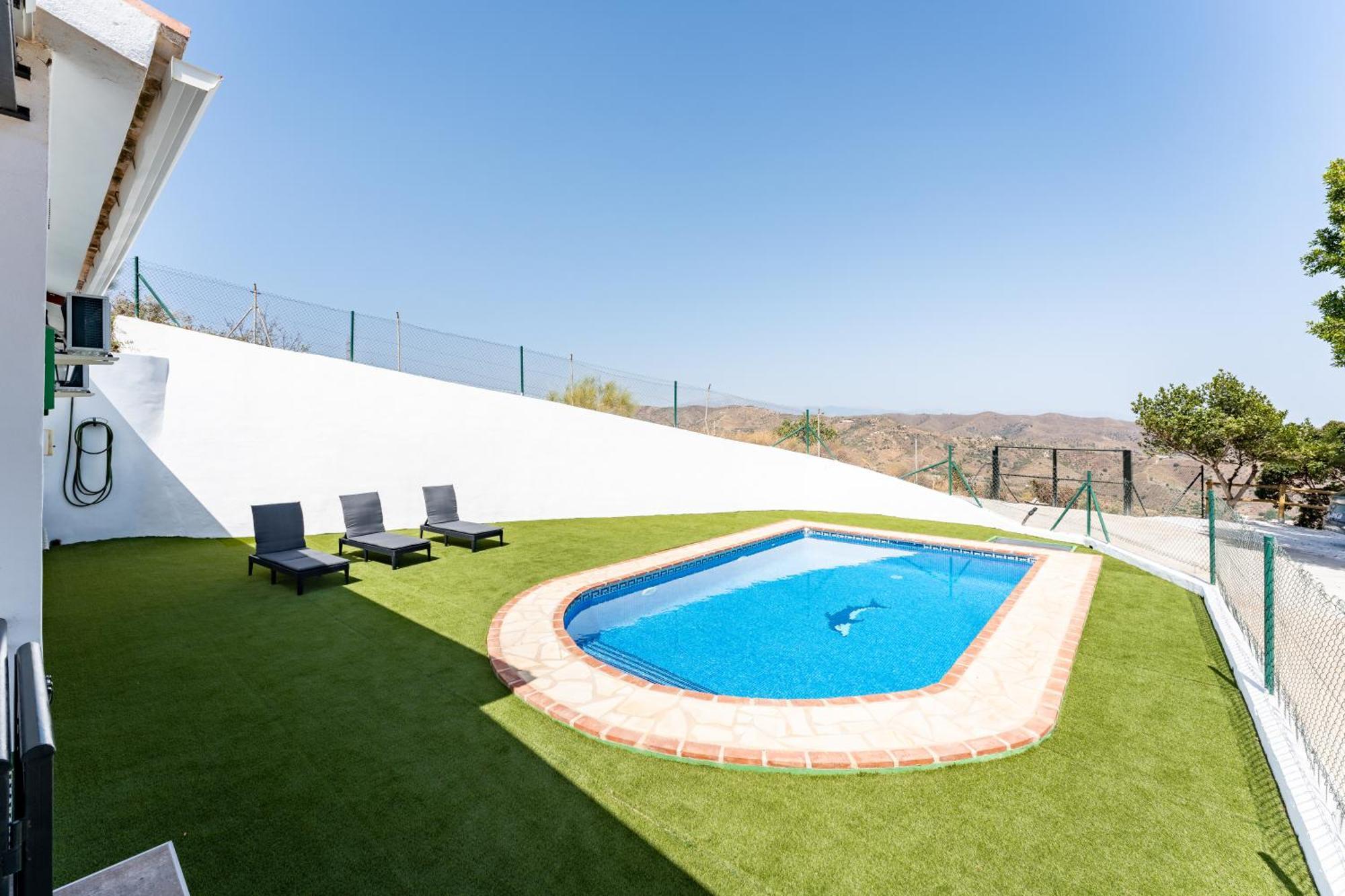 Villa Cortijo Ariza Sea Views Málaga Esterno foto