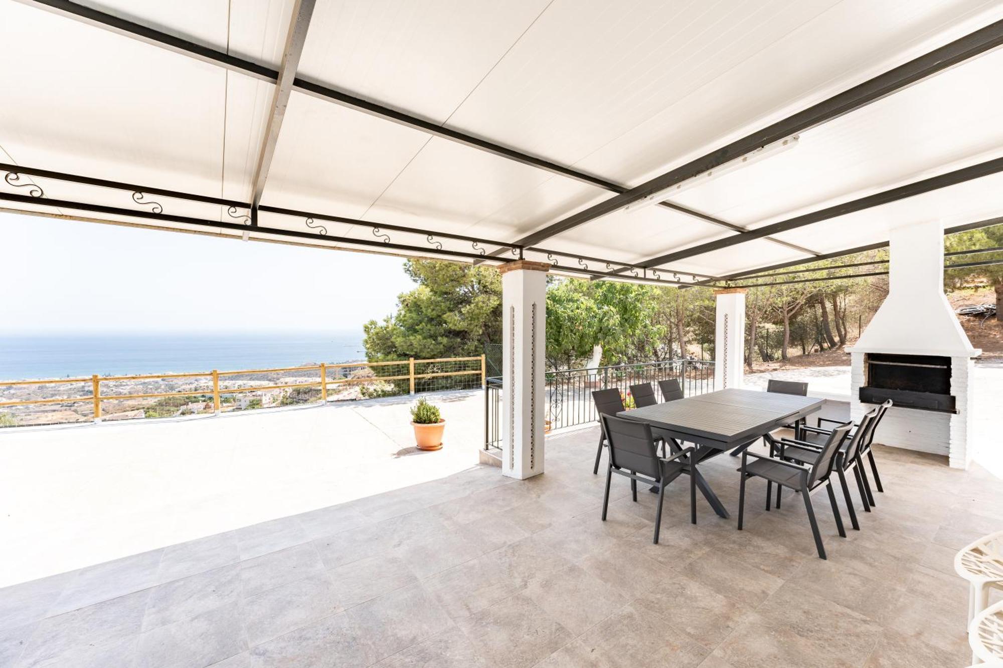 Villa Cortijo Ariza Sea Views Málaga Esterno foto