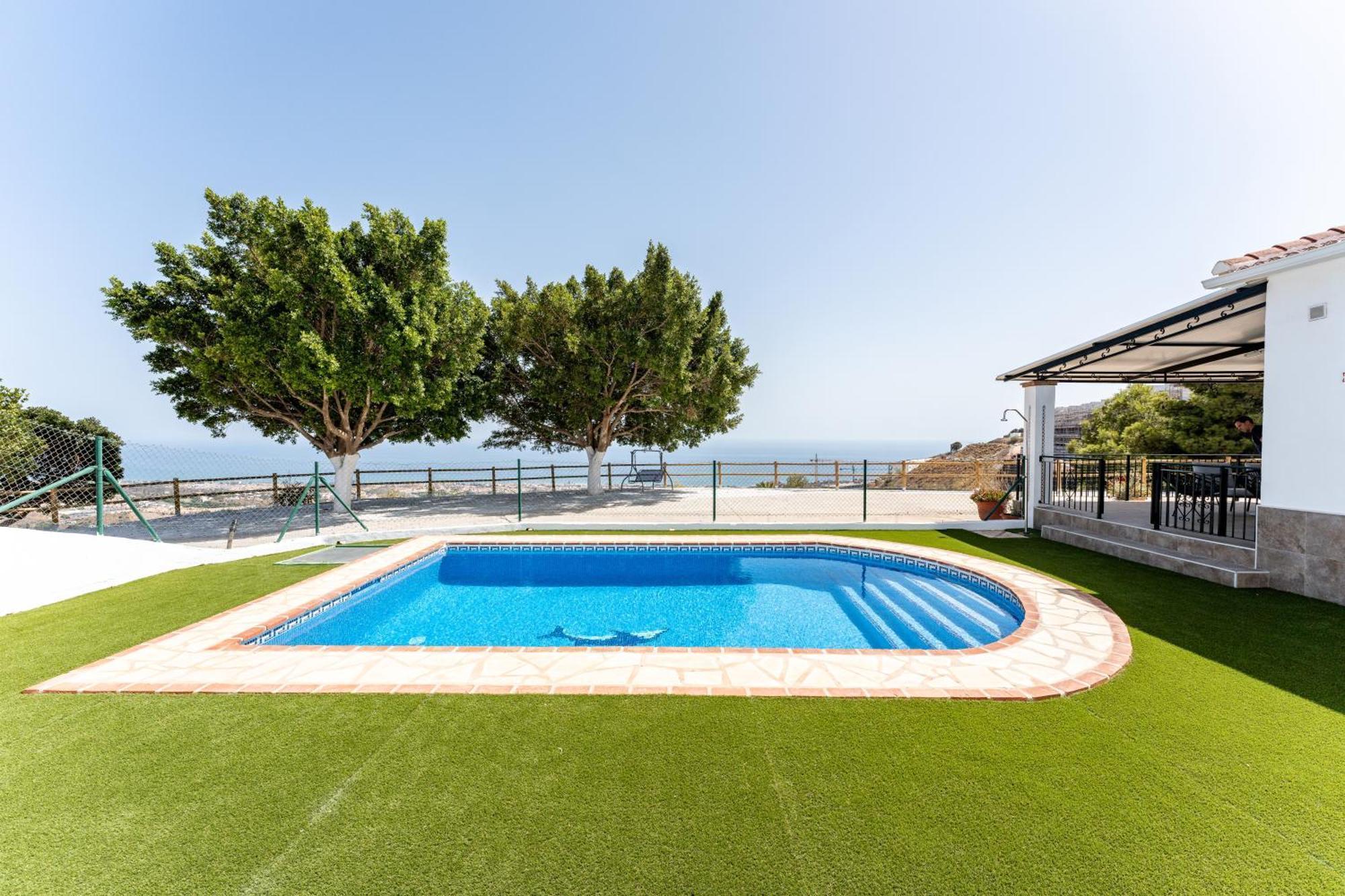 Villa Cortijo Ariza Sea Views Málaga Esterno foto